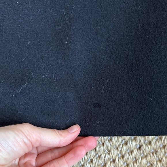 J. Crew Black Vintage 100% Wool Coat - Picture 14 of 14